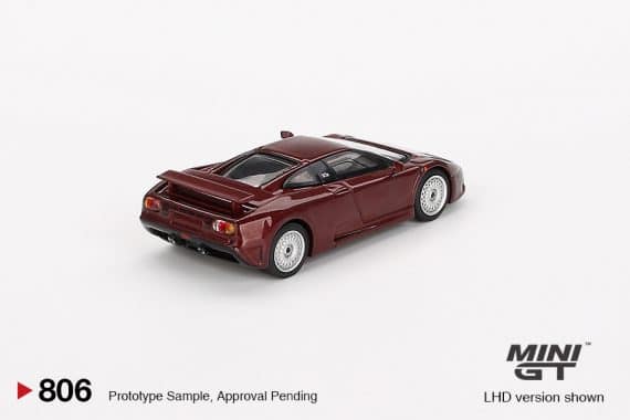 Bugatti EB110 GT Dark Red Metallic MGT00806