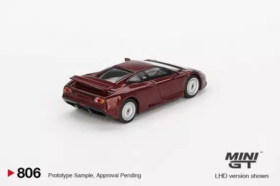 Bugatti EB110 GT Dark Red Metallic MGT00806