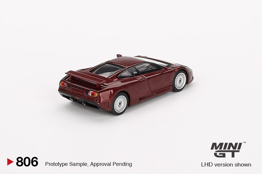 Bugatti EB110 GT Dark Red Metallic MGT00806