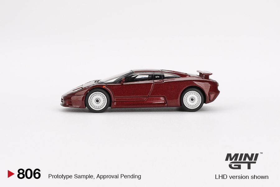 Bugatti EB110 GT Dark Red Metallic MGT00806