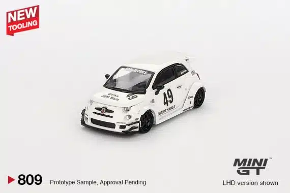 LB-WORKS x Fiat Abas Works ABARTH 595 Gara White MGT00809