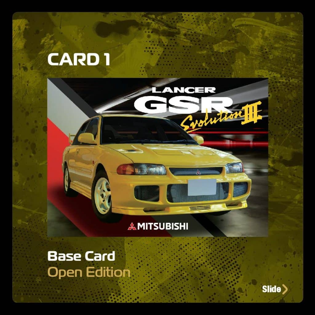 Mitsubishi Lancer GSR Evolution III Yellow