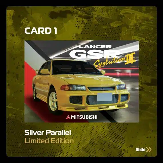 Mitsubishi Lancer GSR Evolution III Yellow