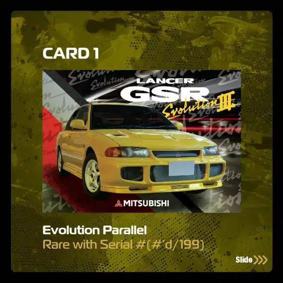 Mitsubishi Lancer GSR Evolution III Yellow