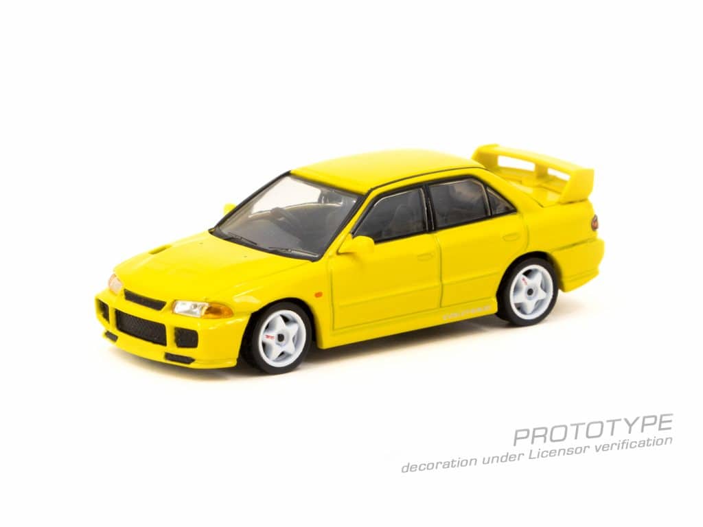 Mitsubishi Lancer GSR Evolution III Yellow