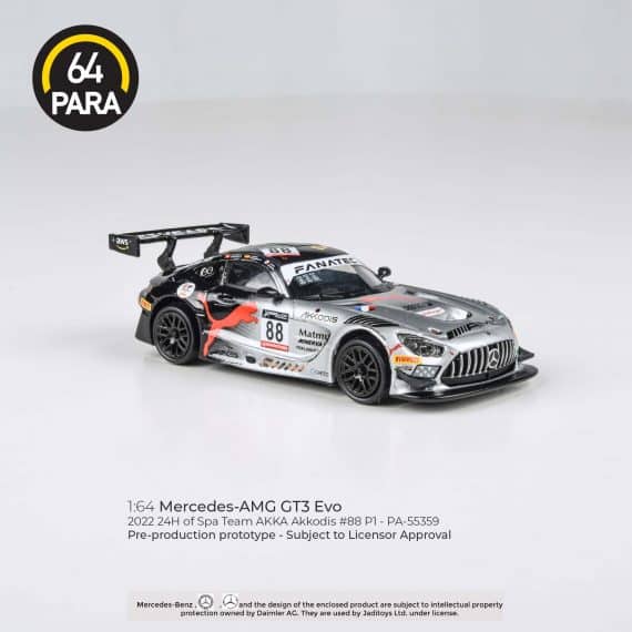 PARA64 1:64 Mercedes-AMG GT3 Evo 2022 24H Spa Akkodis P1