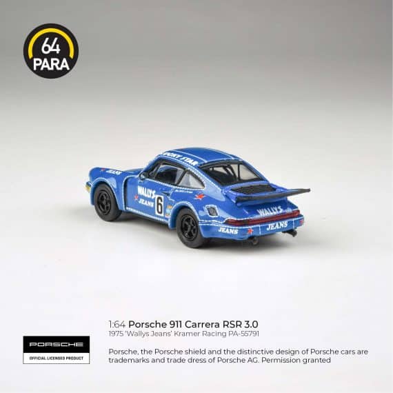PARA64 1:64 1974 Porsche 911 3.0 RSR 'Wally's Jeans' PA-55791