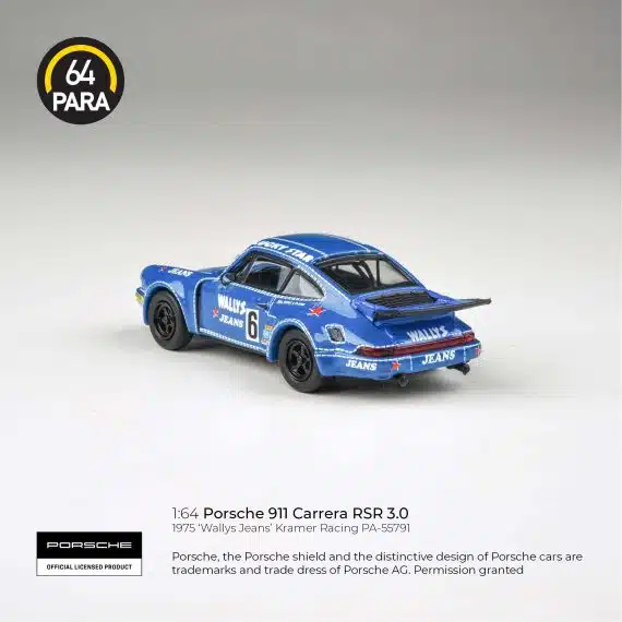 PARA64 1:64 1974 Porsche 911 3.0 RSR 'Wally's Jeans' PA-55791