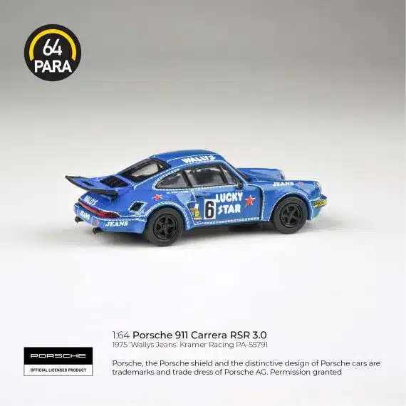 PARA64 1:64 1974 Porsche 911 3.0 RSR 'Wally's Jeans' PA-55791