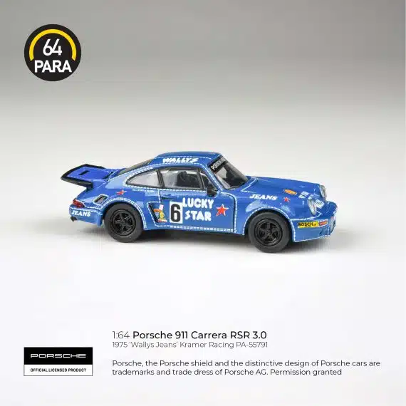 PARA64 1:64 1974 Porsche 911 3.0 RSR 'Wally's Jeans' PA-55791