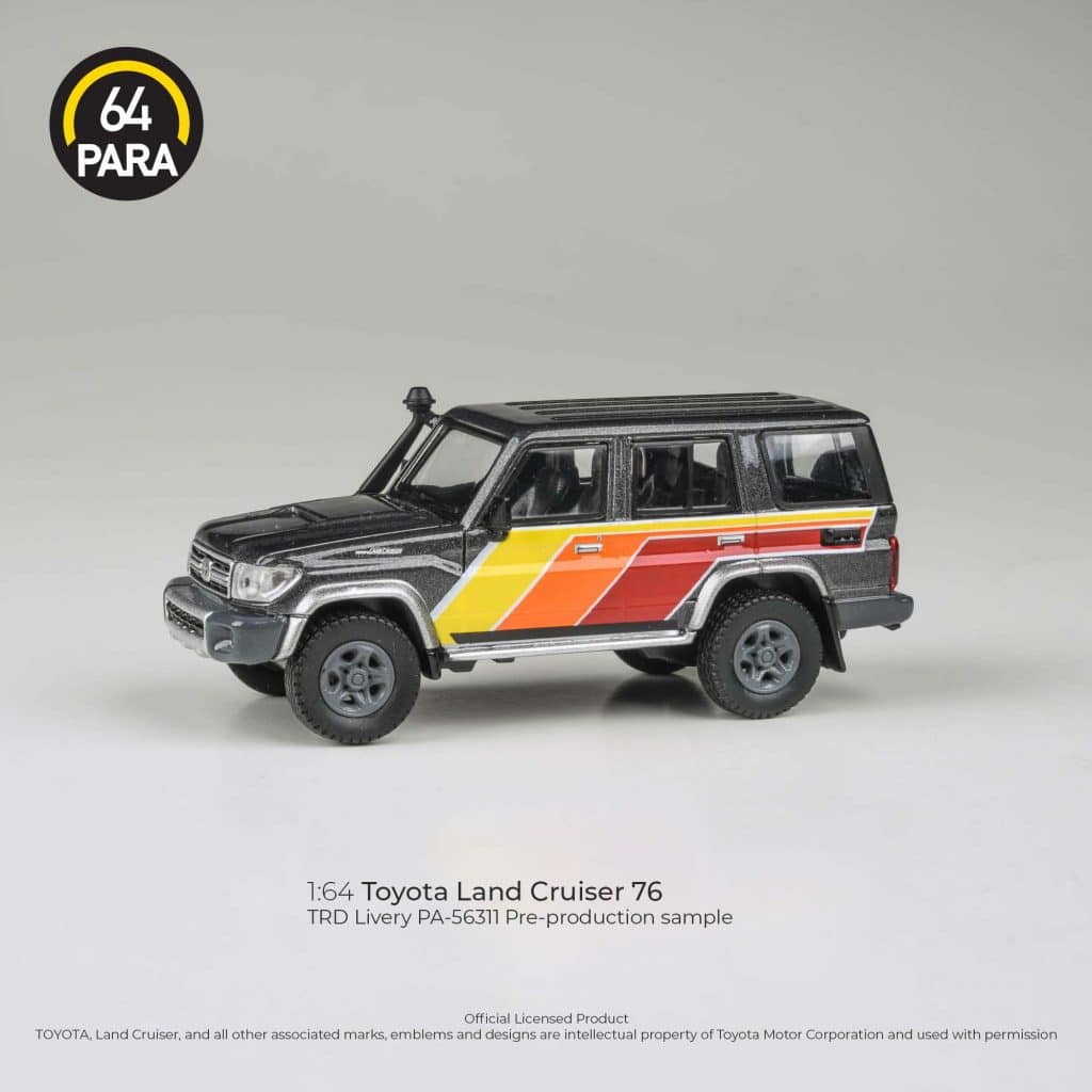 PARA64 1:64 2014 Toyota Land Cruiser LC 76 TRD Livery