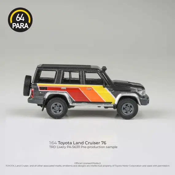 PARA64 1:64 2014 Toyota Land Cruiser LC 76 TRD Livery