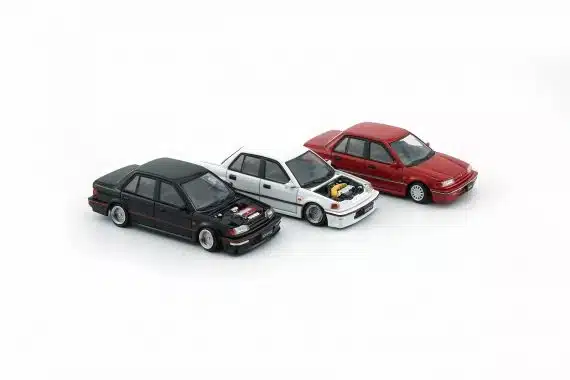 BM Creations 1:64 BMC Honda Civic EF2 1991 Red 64B0400