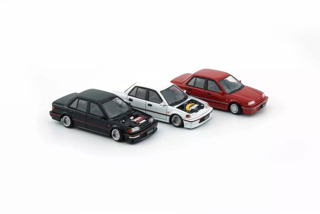 BM Creations 1:64 BMC Honda Civic EF2 1991 Red 64B0400