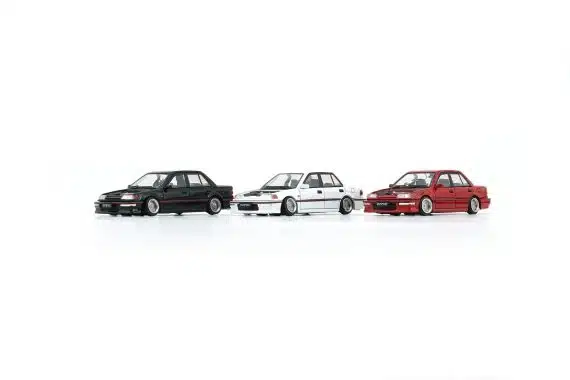 BM Creations 1:64 BMC Honda Civic EF2 1991 Red 64B0400
