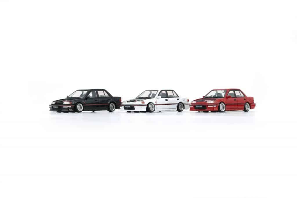 BM Creations 1:64 BMC Honda Civic Ef2 1991 White 64B0402