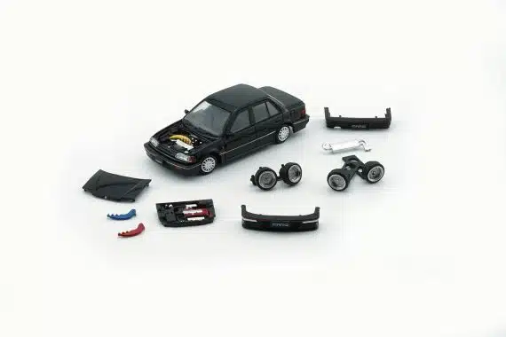 BM Creations 1:64 BMC Honda Civic EF2 1991 Black 64B0404