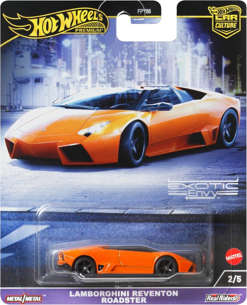 Hot Wheels Premium Car Culture Exotic Envy Lamborghini Leventon Roadster