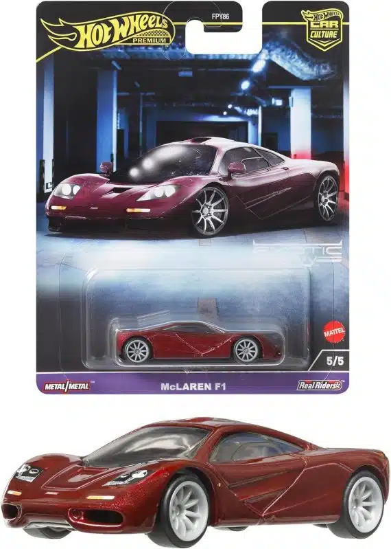 Hot Wheels Premium Car Culture Exotic Envy McLaren F1