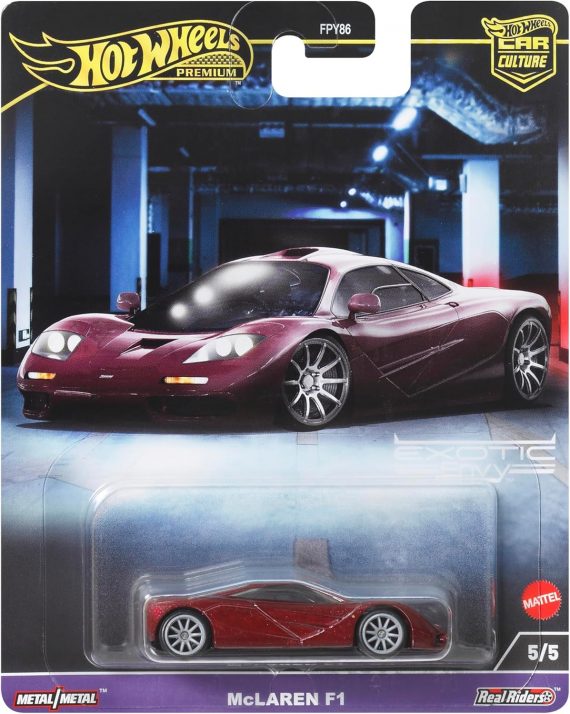 Hot Wheels Premium Car Culture Exotic Envy McLaren F1
