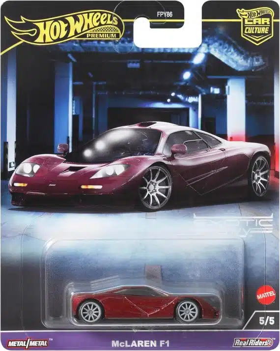 Hot Wheels Premium Car Culture Exotic Envy McLaren F1