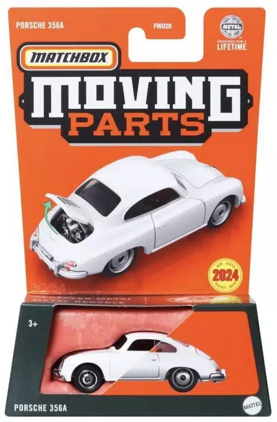Matchbox 1/64 Moving Parts Porsche 356A