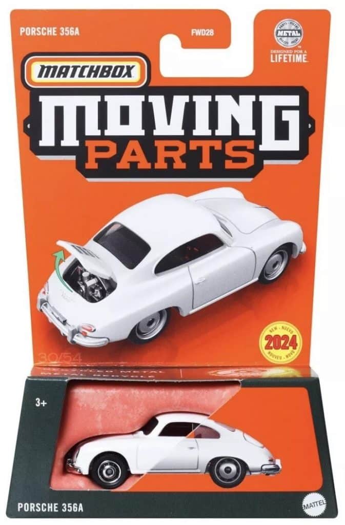 Matchbox 1/64 Moving Parts Porsche 356A
