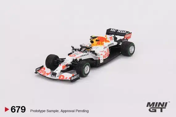 MINI GT No.679 Red Bull RB16B #11 Sergio Pérez 2021 Turkish Grand Prix 3rd Place MGT00679