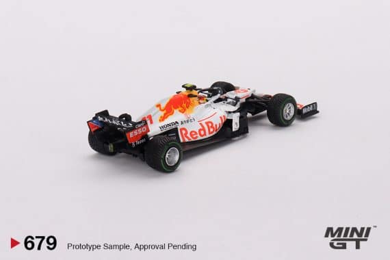 MINI GT No.679 Red Bull RB16B #11 Sergio Pérez 2021 Turkish Grand Prix 3rd Place MGT00679