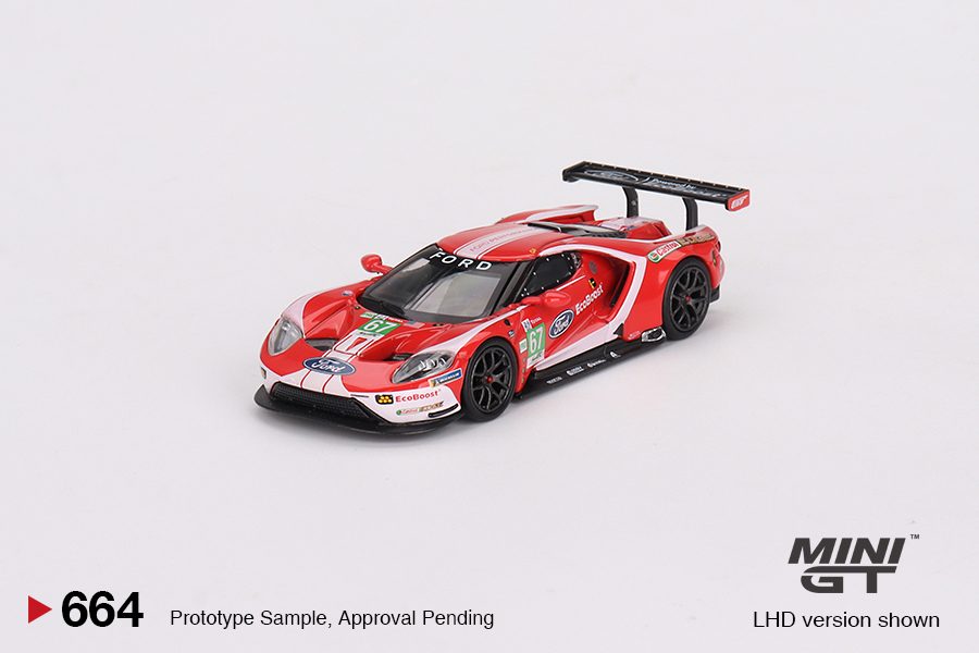 Ford GT LMGTE PRO 2019 24 Hrs of Le Mans Ford Chip Ganassi Team 4 Cars Set Limited Edition 3000 MGTS0010