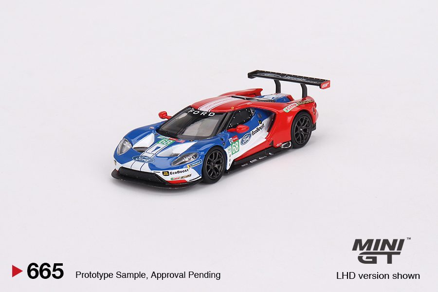 Ford GT LMGTE PRO 2019 24 Hrs of Le Mans Ford Chip Ganassi Team 4 Cars Set Limited Edition 3000 MGTS0010