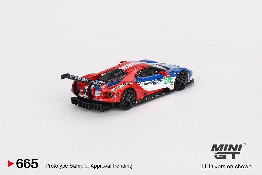 Ford GT LMGTE PRO 2019 24 Hrs of Le Mans Ford Chip Ganassi Team 4 Cars Set Limited Edition 3000 MGTS0010