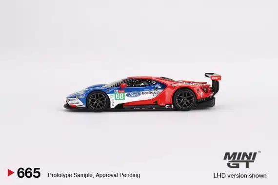 Ford GT LMGTE PRO 2019 24 Hrs of Le Mans Ford Chip Ganassi Team 4 Cars Set Limited Edition 3000 MGTS0010