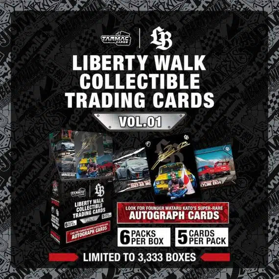 Tarmac Cards LIBERTY WALK COLLECTIBLE TRADING CARDS VOL.01 TC-LBC-01