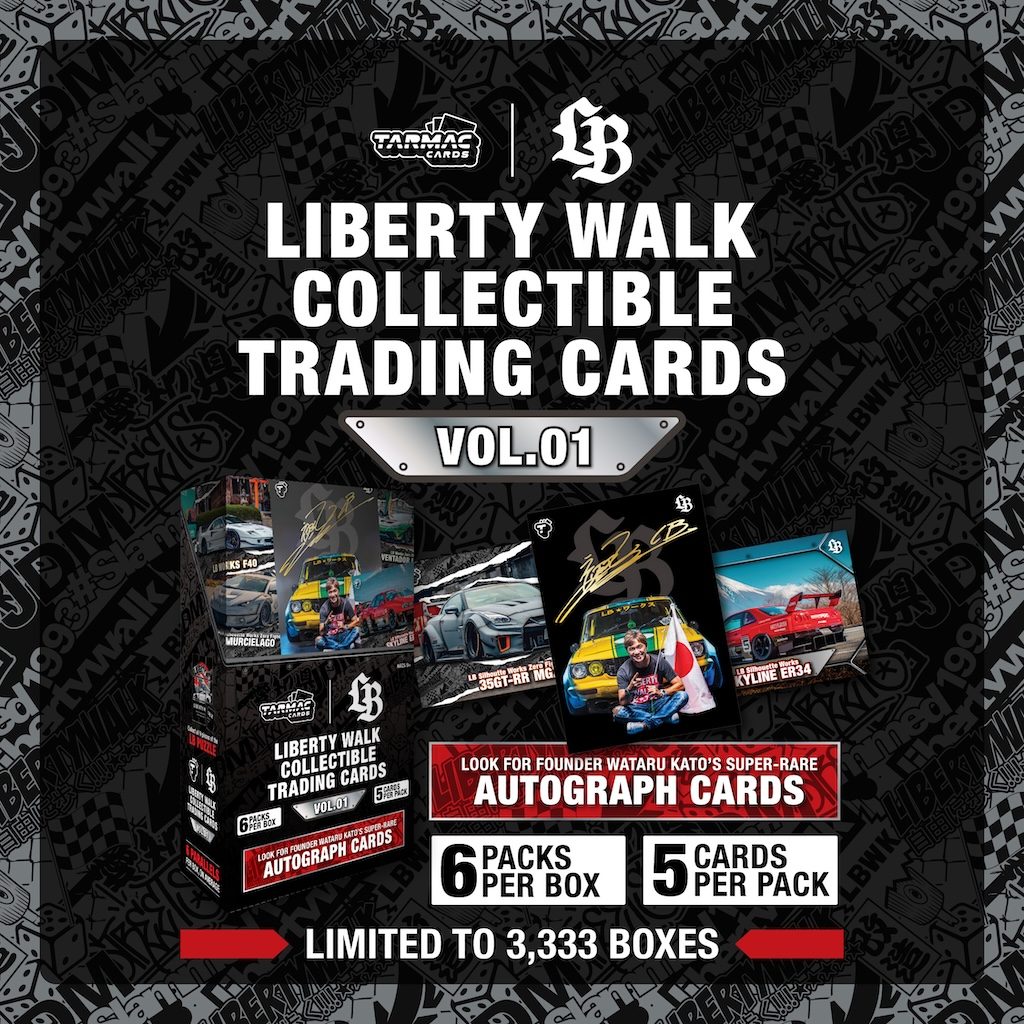 Tarmac Cards LIBERTY WALK COLLECTIBLE TRADING CARDS VOL.01 TC-LBC-01