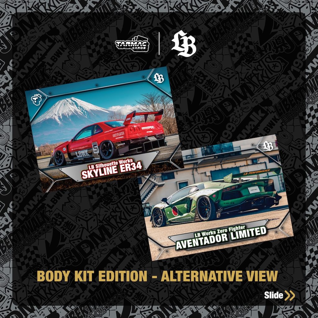 Tarmac Cards LIBERTY WALK COLLECTIBLE TRADING CARDS VOL.01 TC-LBC-01