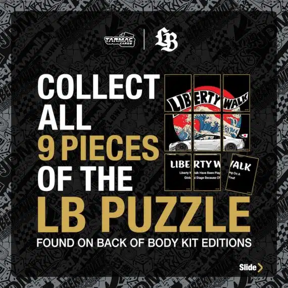 Tarmac Cards LIBERTY WALK COLLECTIBLE TRADING CARDS VOL.01 TC-LBC-01