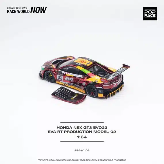 HONDA NSX GT3 EVO22 EVA RT PRODUCTION MODEL-02 PR640108