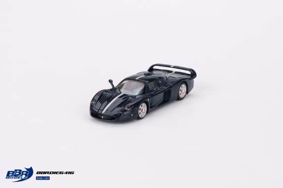 BBR Models 1:64 Maserati MC12 Stradale Blue Metallic w/Stripe BBRDIE6416
