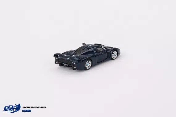 BBR Models 1:64 Maserati MC12 Stradale Blue Metallic w/Stripe BBRDIE6416