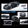 BBR Models 1:64 Maserati MC12 Stradale Blue Metallic w/Stripe BBRDIE6416