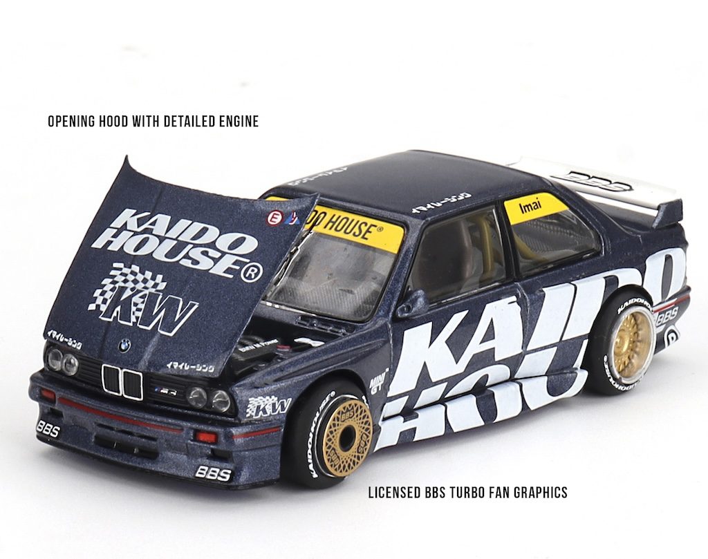 MINI GT No.154 BMW M3 (E30) Kaido Works V1 KHMG154