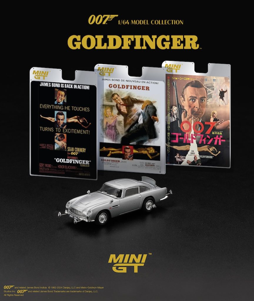 Aston Martin DB5 "Goldfinger" / English Blister Packaging
