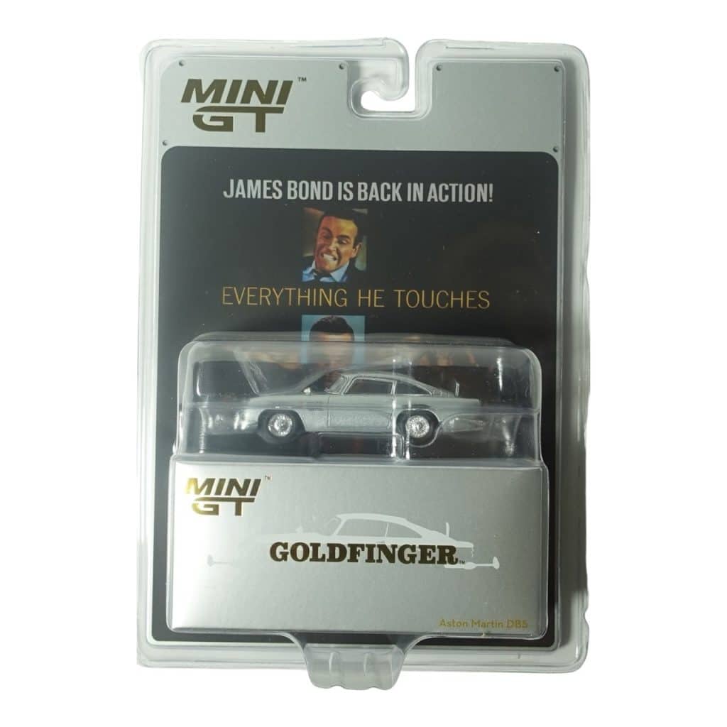 MINI GT No.900 Aston Martin DB5 “Goldfinger” / English Blister Packaging MGT00900-007E