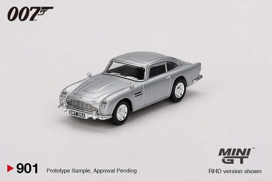 Aston Martin DB5 "Thunderball" English Blister Packaging