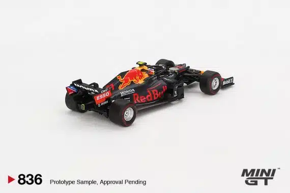 MINI GT No.836 Red Bull RB16B #11 Sergio Pérez 2021 Azerbaijan Grand Prix Winner MGT00836
