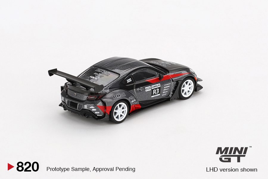 MINI GT No.820 Toyota GR86  Larry Chen's HKS Turbocharged GR86 MGT00820