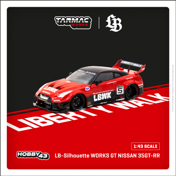 LB-Silhouette WORKS GT NISSAN 35GT-RR Silhouette T43-022-SIL