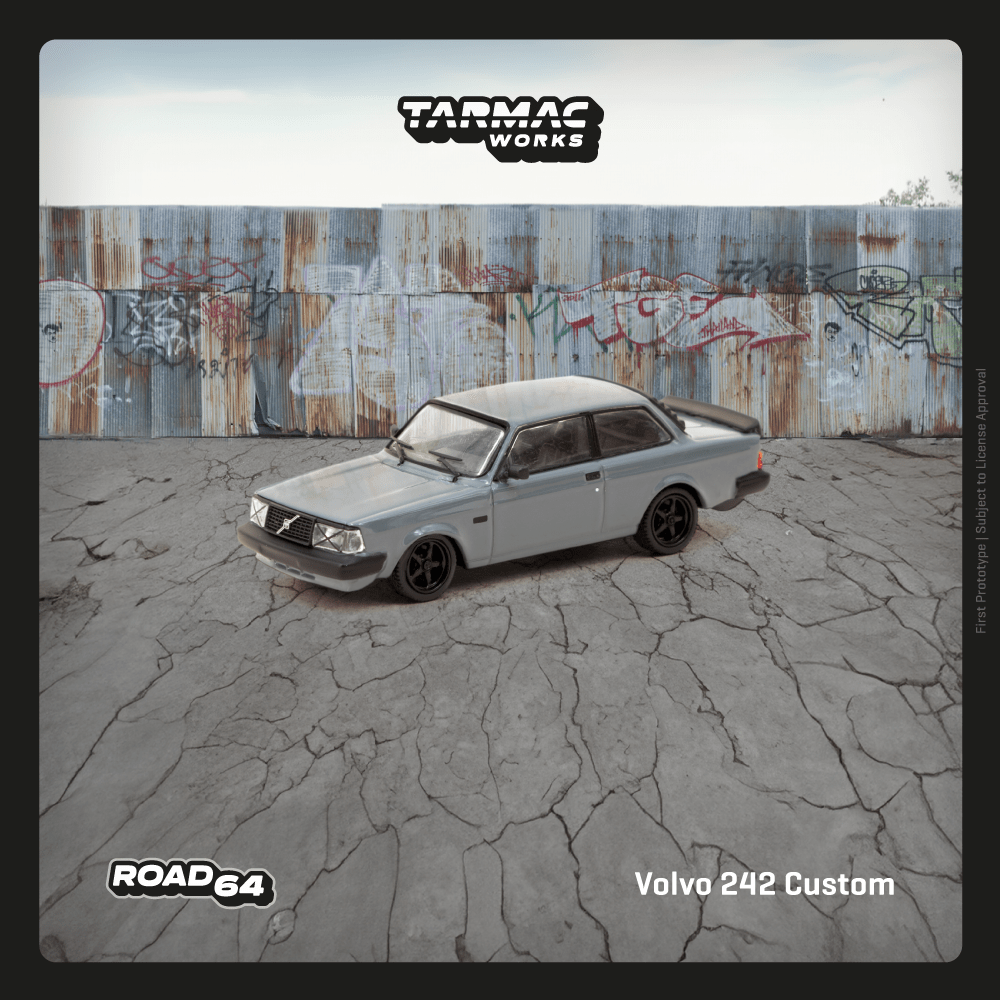 Volvo 242 Custom Grey T64R-050-GRY