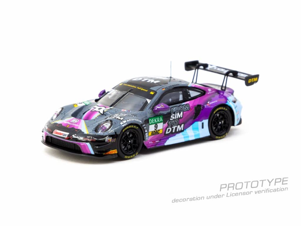 Tarmac Works 1:64 HOBBY64 Porsche 911 GT3 R DTM 2023 Tim Heinemann